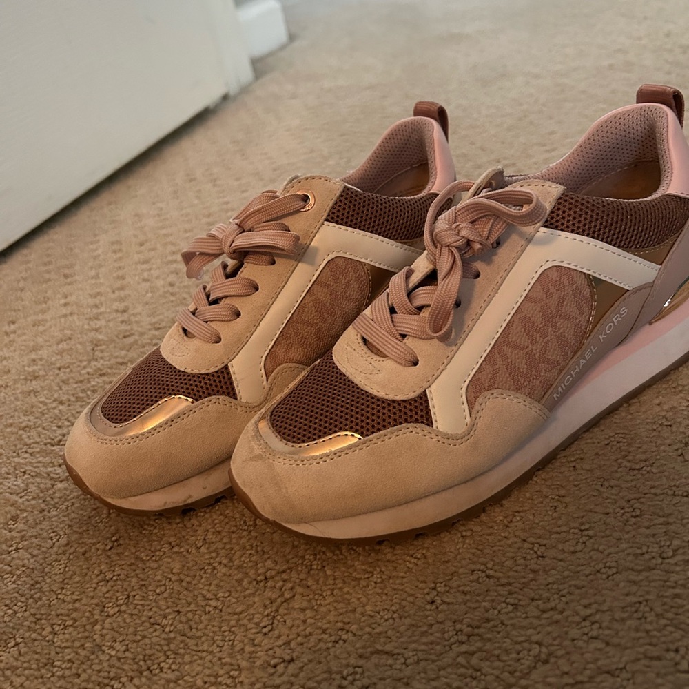 Michael Kors Women's Pink Sneakers